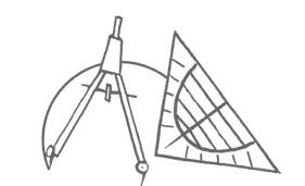 Zirkel und Geodreieck bei der Gymiprüfung