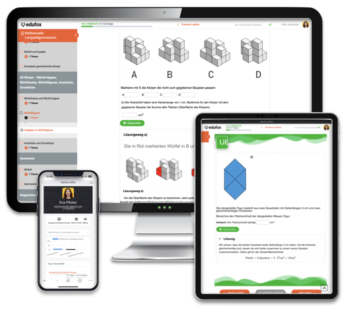 Responsive Design der Gymivorbereitungskurse