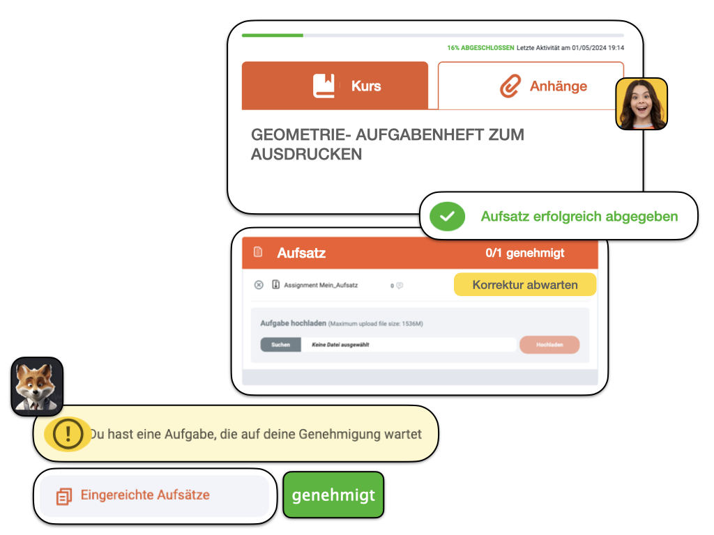 Die Gymivorbereitung von Edufox bereitet den Schüler auf die Gymiprüfung in Deutsch und Mathematik vor.